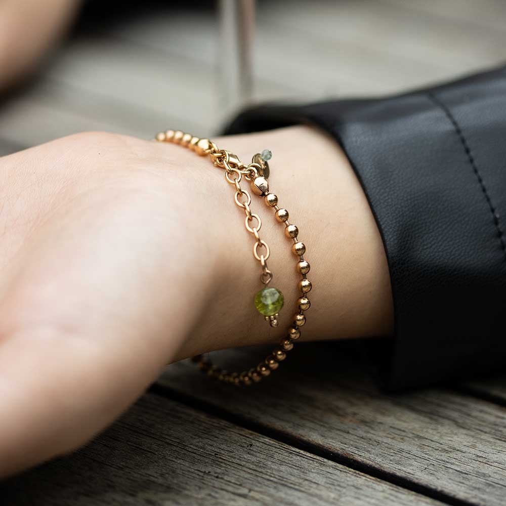 Armband PEACE handgestempelt