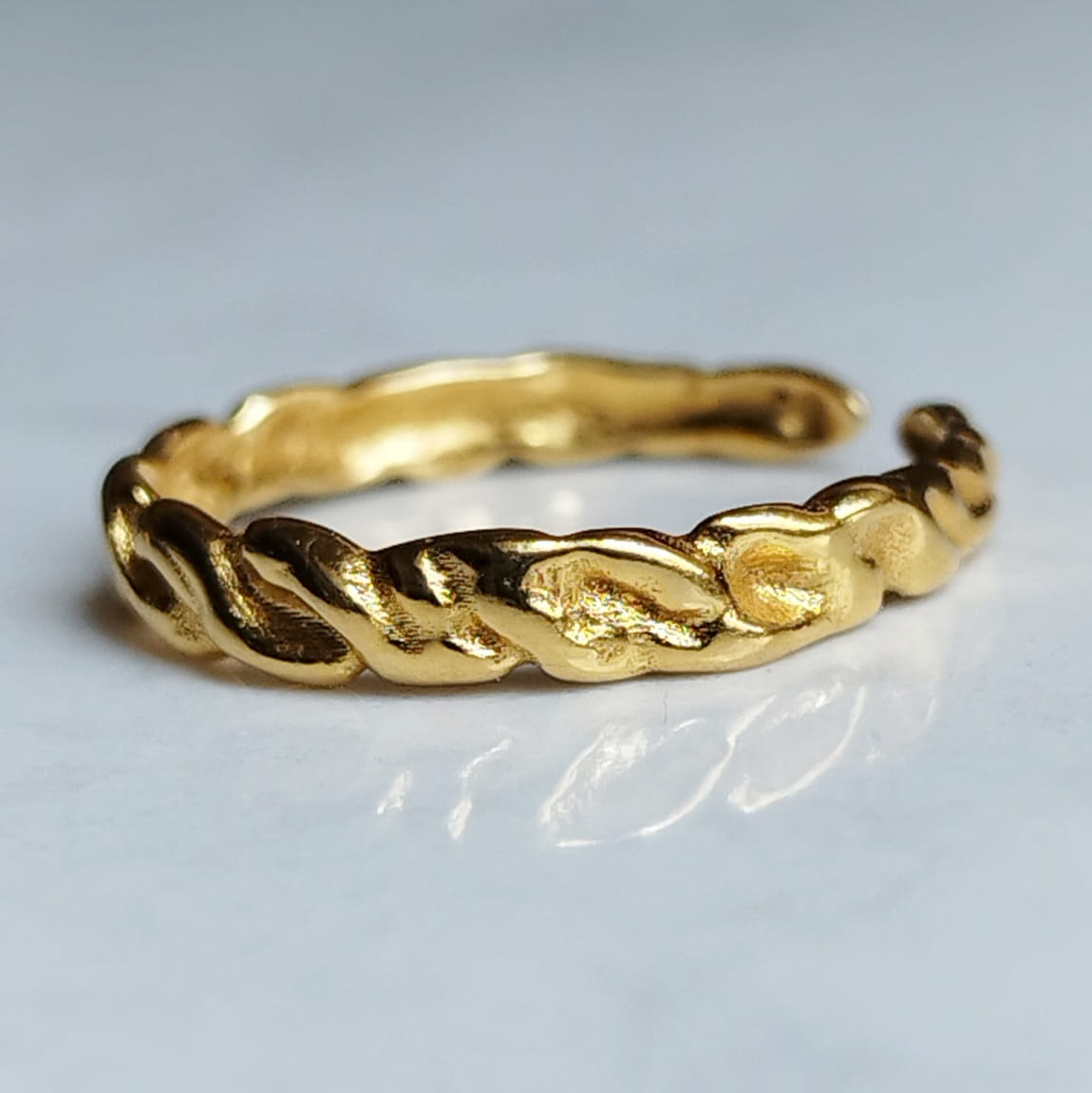 Flow Gold Ring Lumi Cosi