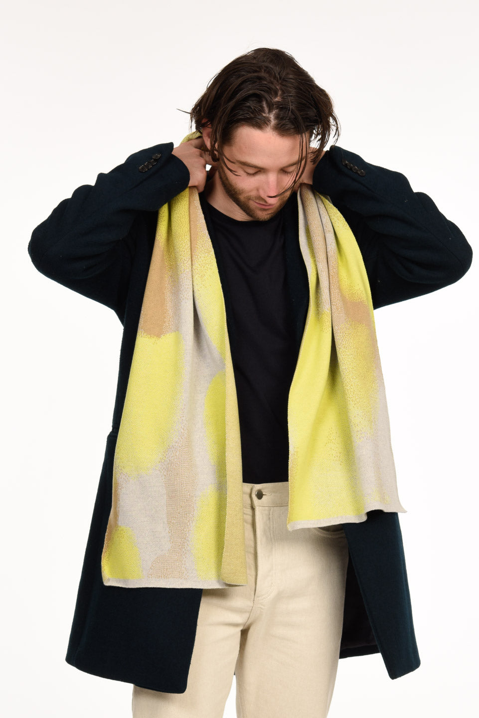 Luka Scarf - Gradient Yellow, Lotre Studio
