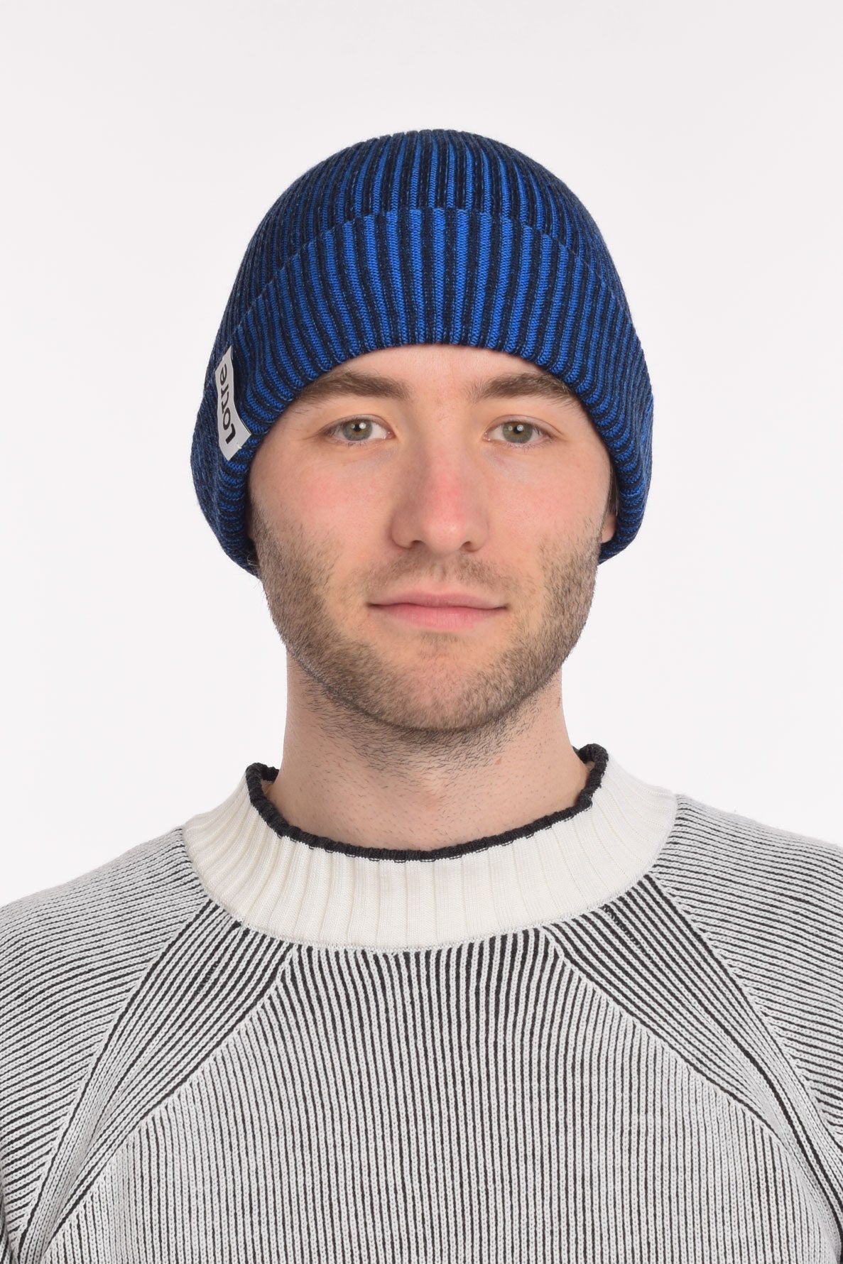 Fritzi Beanie - Electric & Dark Blue, Lotre Studio