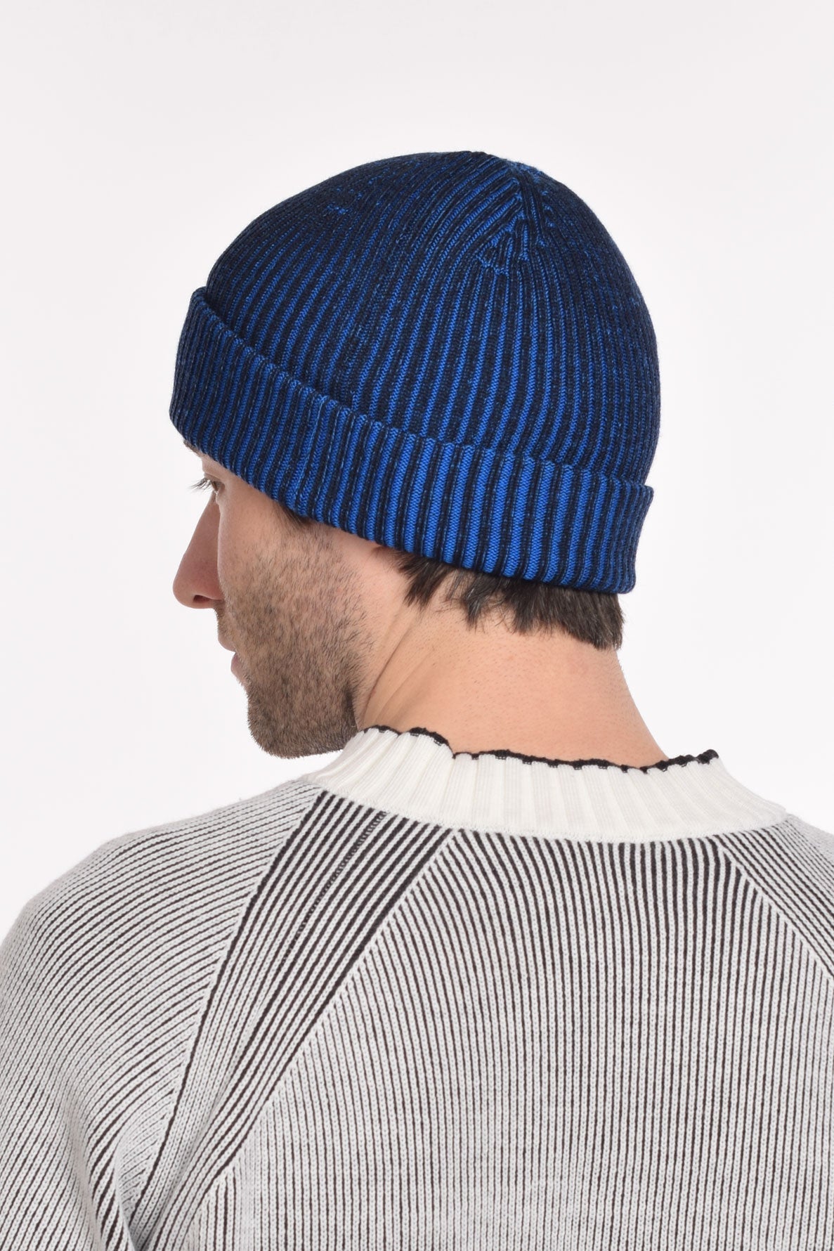 Fritzi Beanie - Electric & Dark Blue, Lotre Studio