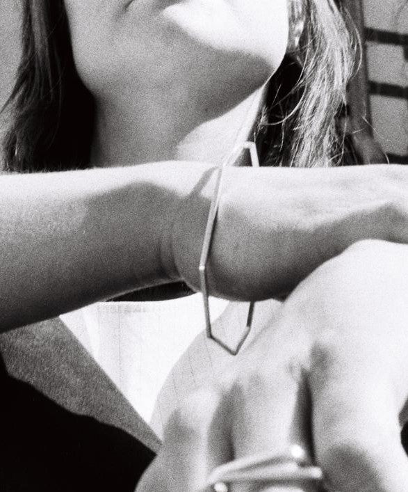 Armreif Corners II Vierkant Sterlingsilber Kristin Elm