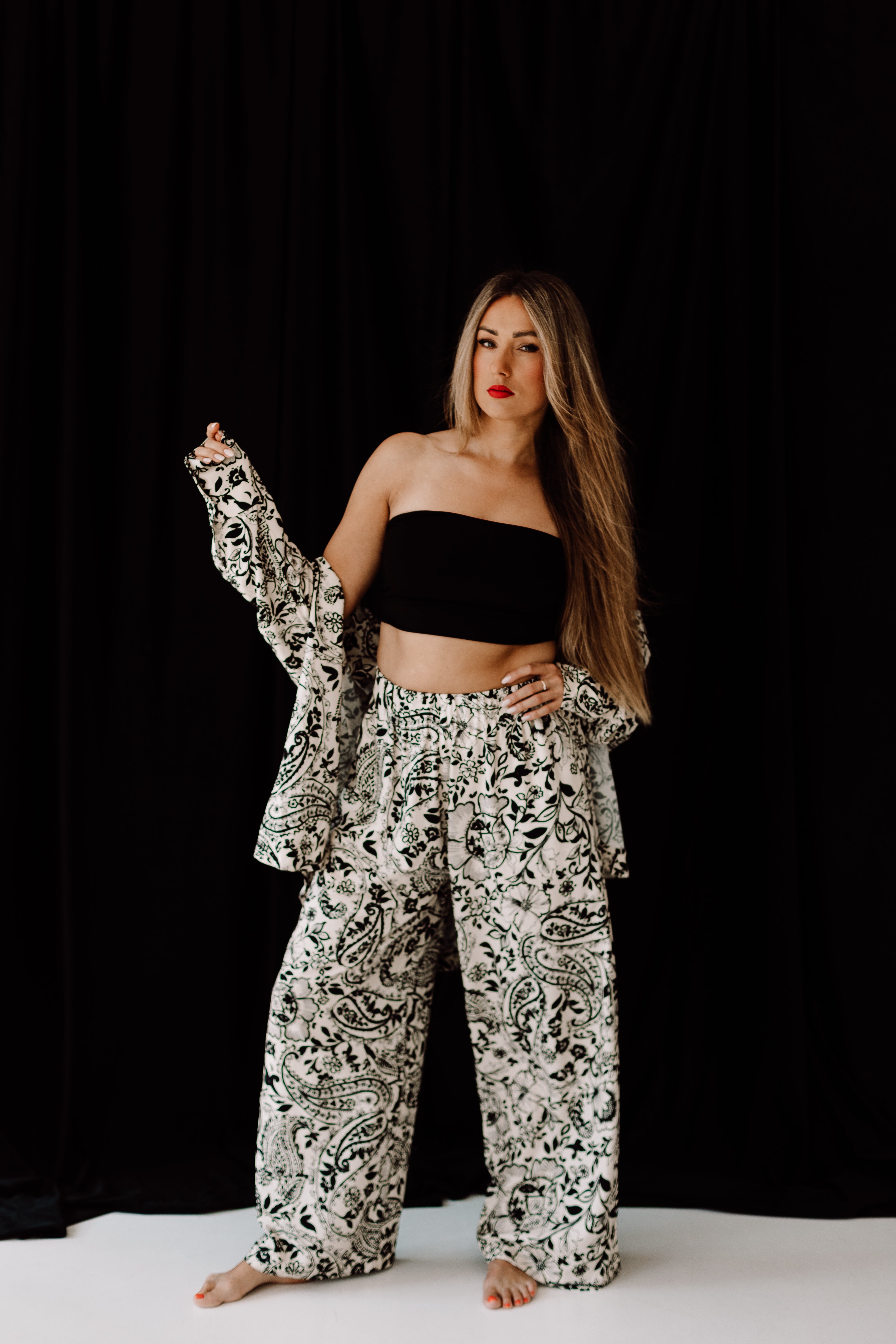 ROXY Hose aus Viskose – The Aber Studio