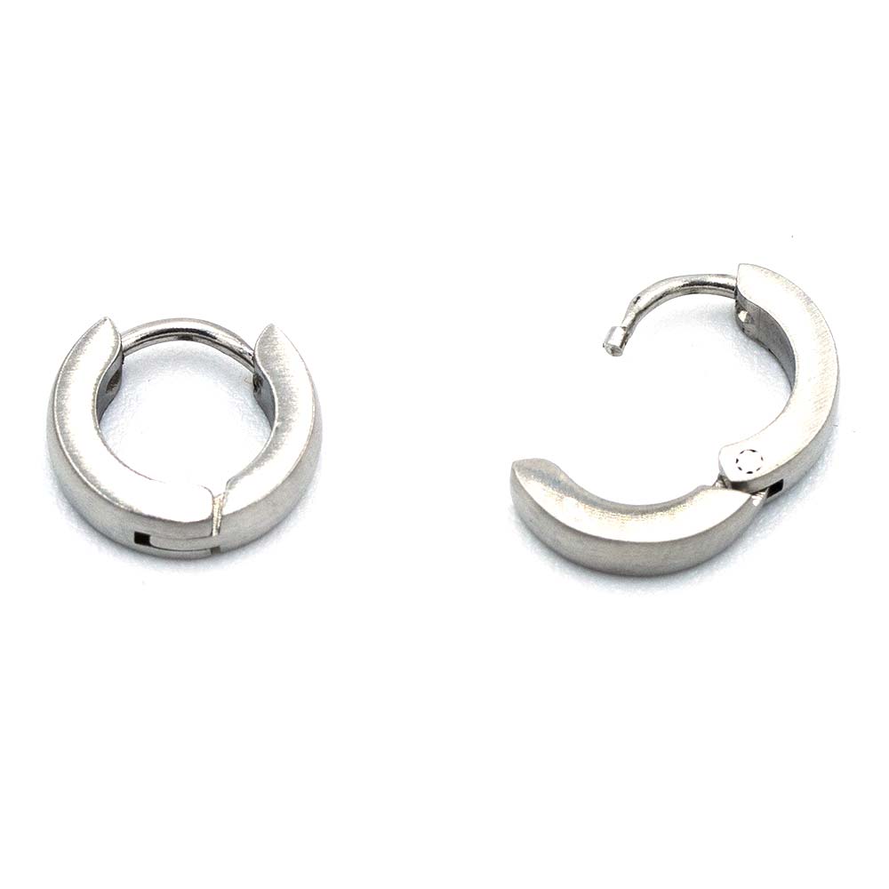 Edelstahl Ohrring 01