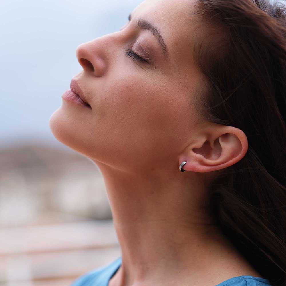 Edelstahl Ohrring 01