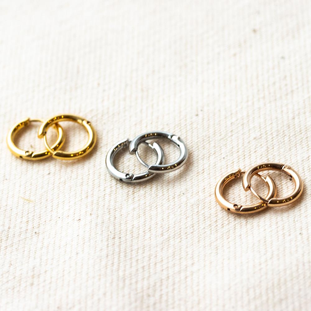 Edelstahl Ohrring 05