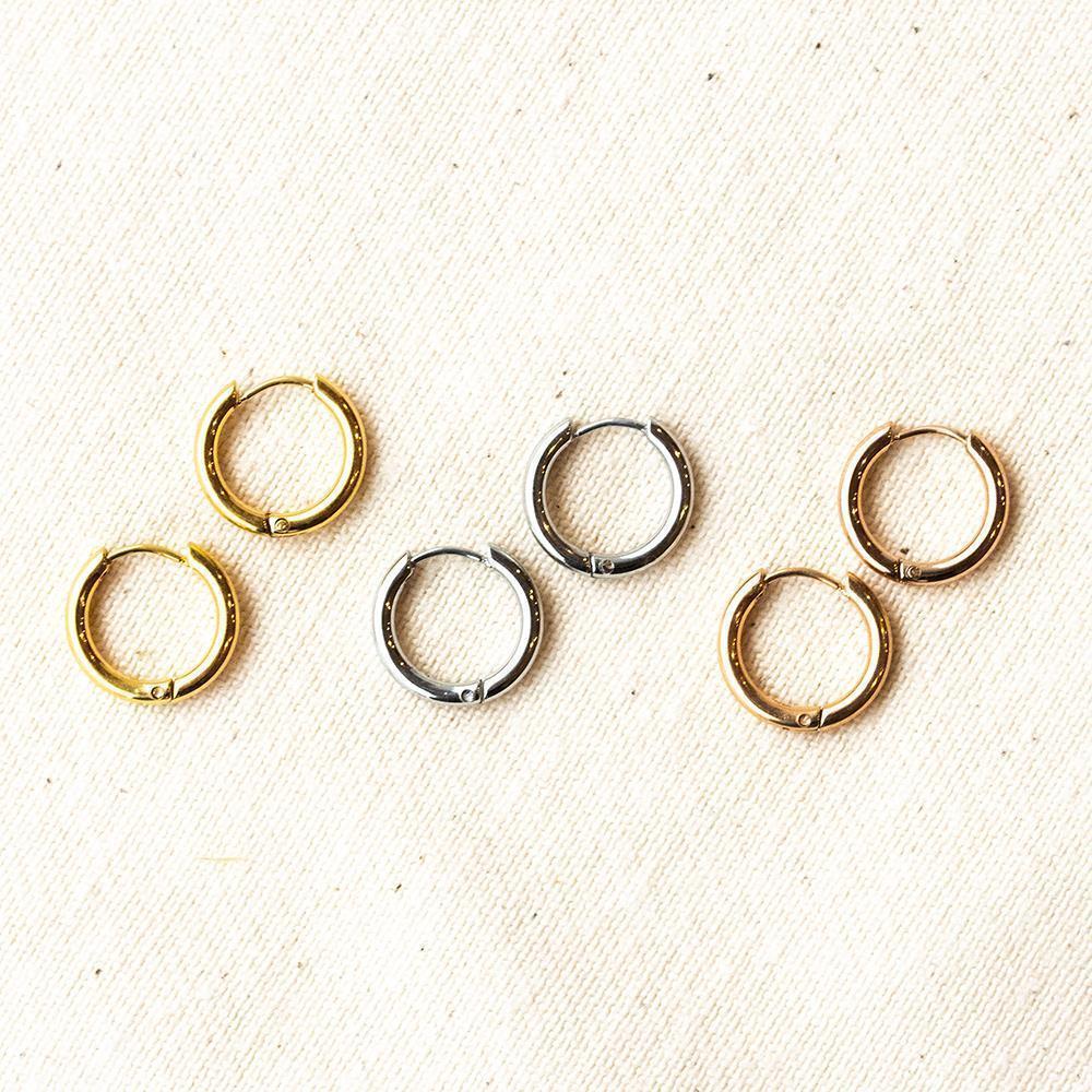 Edelstahl Ohrring 05