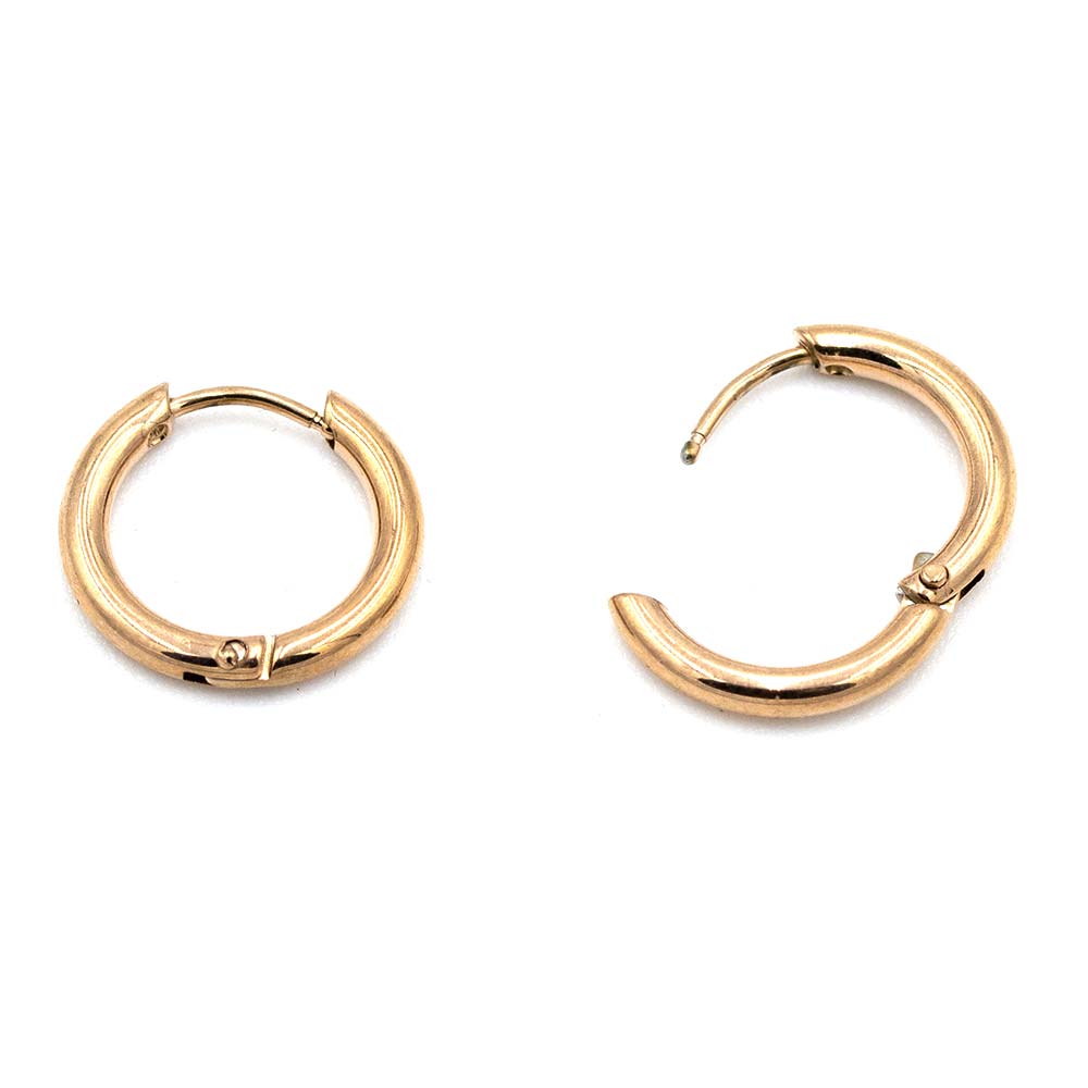 Edelstahl Ohrring 05