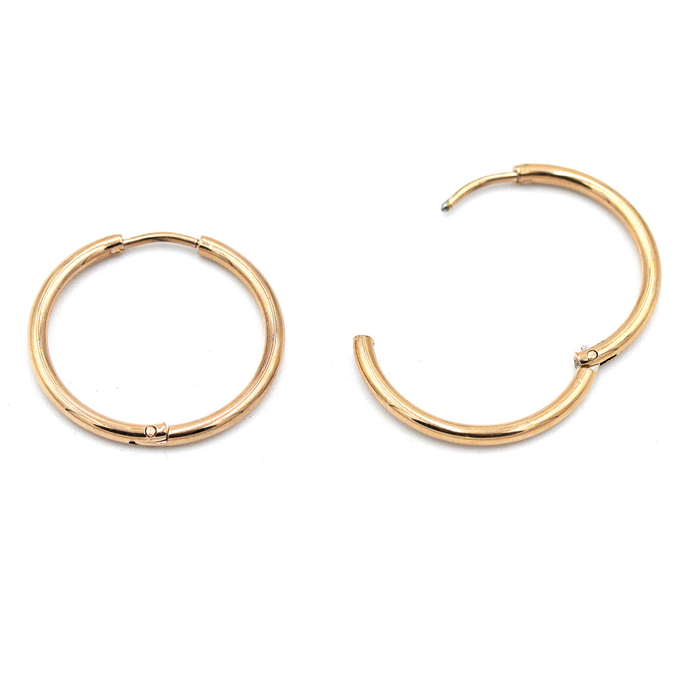 Edelstahl Ohrring 06