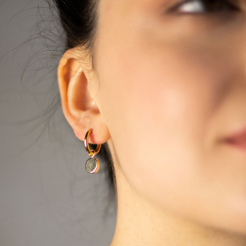 Edelstahl Ohrring 07