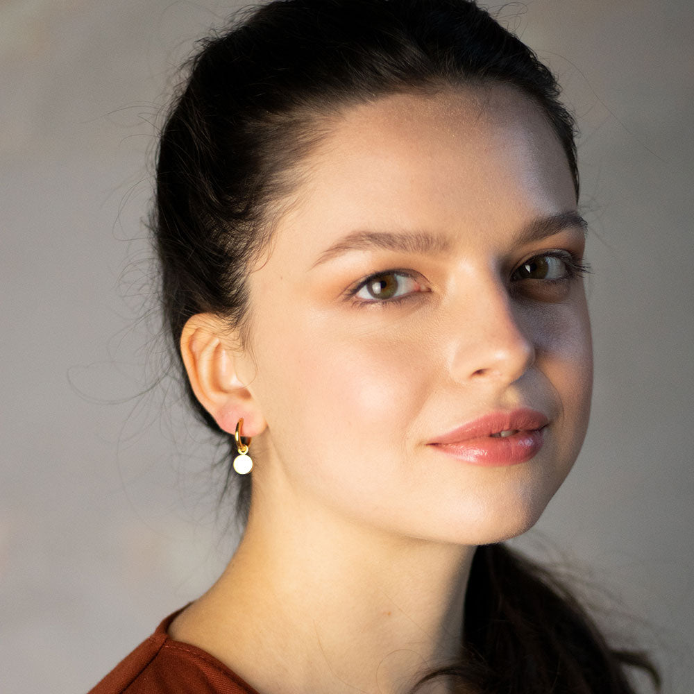 Edelstahl Ohrring 07