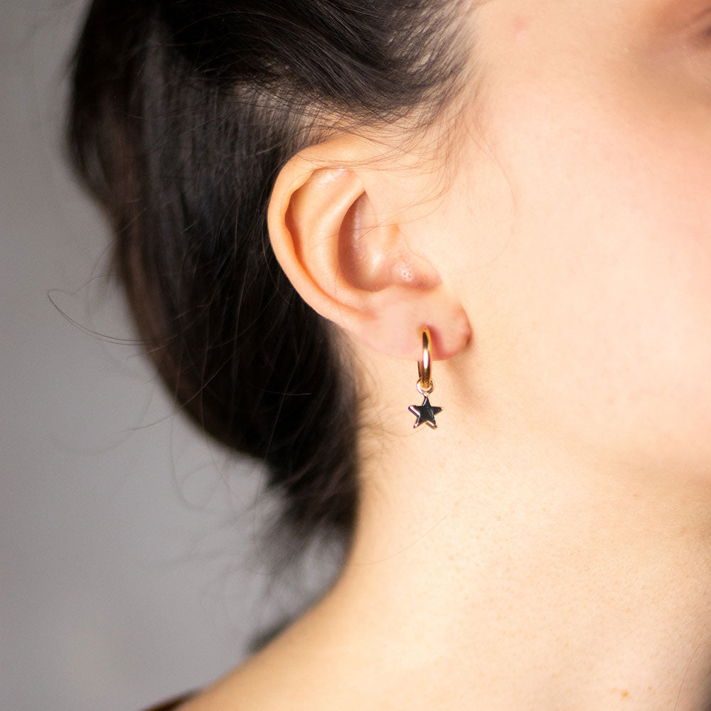 Edelstahl Ohrring 09