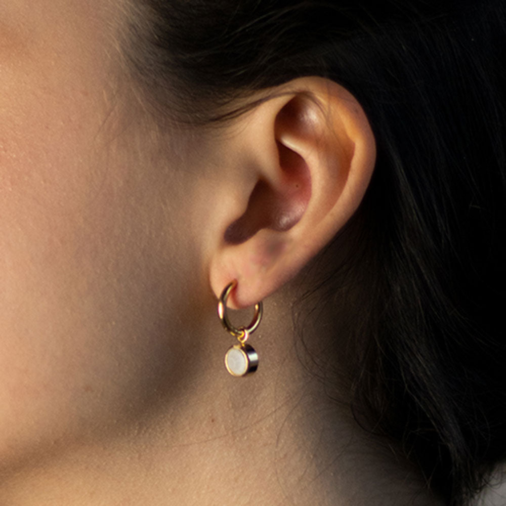 Edelstahl Ohrring 14