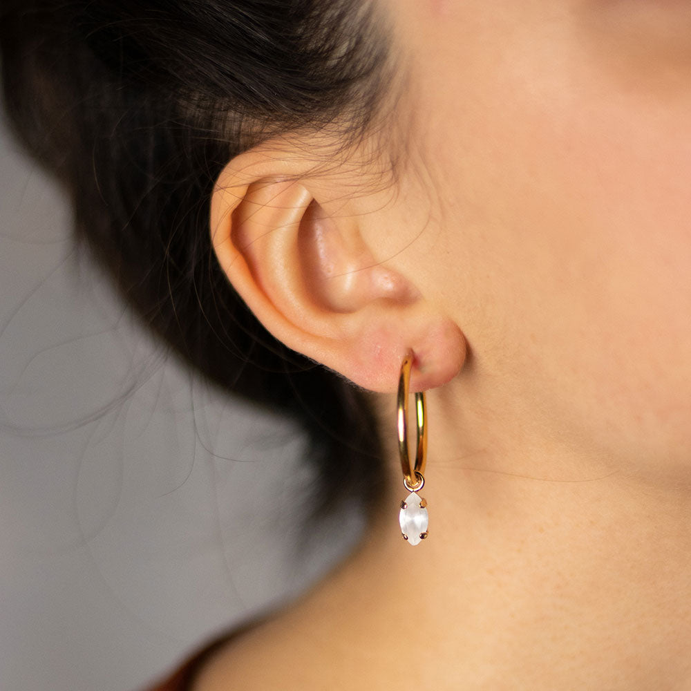 Edelstahl Ohrring 15