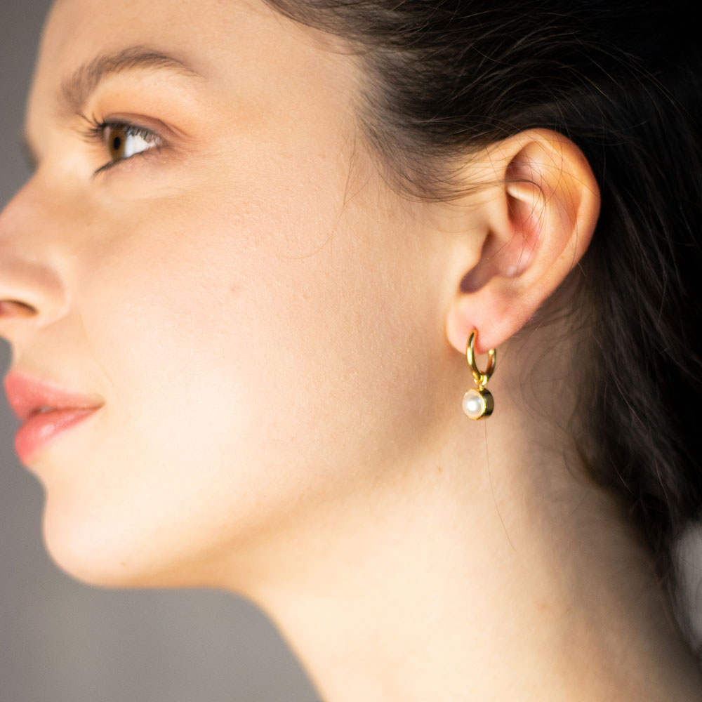 Edelstahl Ohrring 17