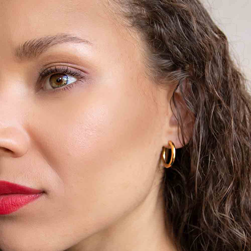 Edelstahl Ohrring 19