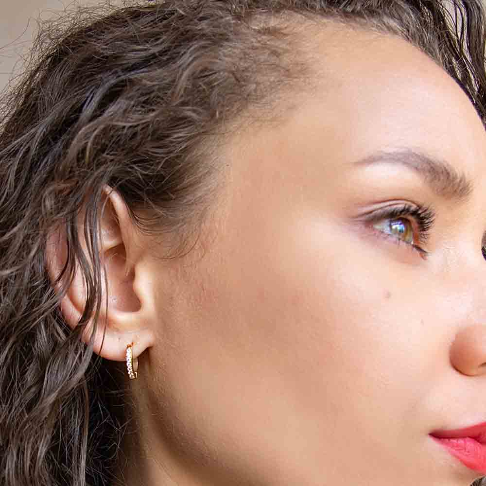 Edelstahl Ohrring 22