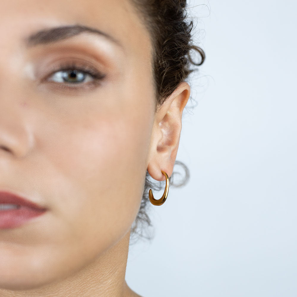 Edelstahl Ohrring 27