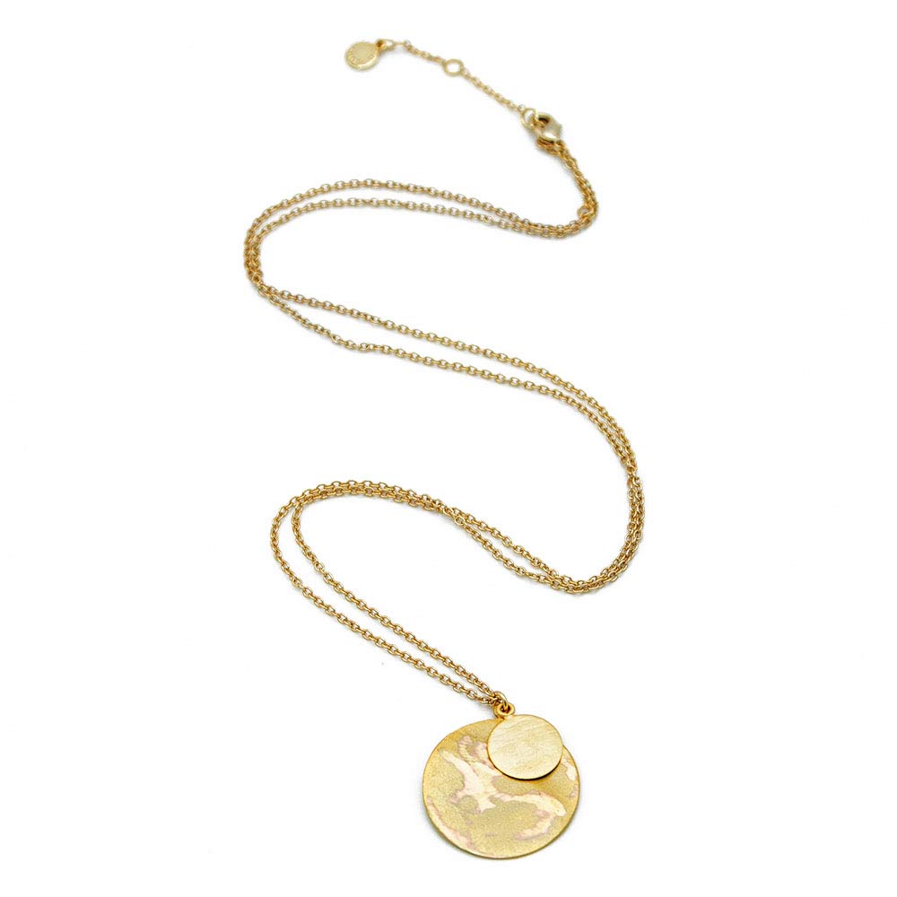 Pura Recycled Kette 02 lang, in Matt-/Glanzoptik