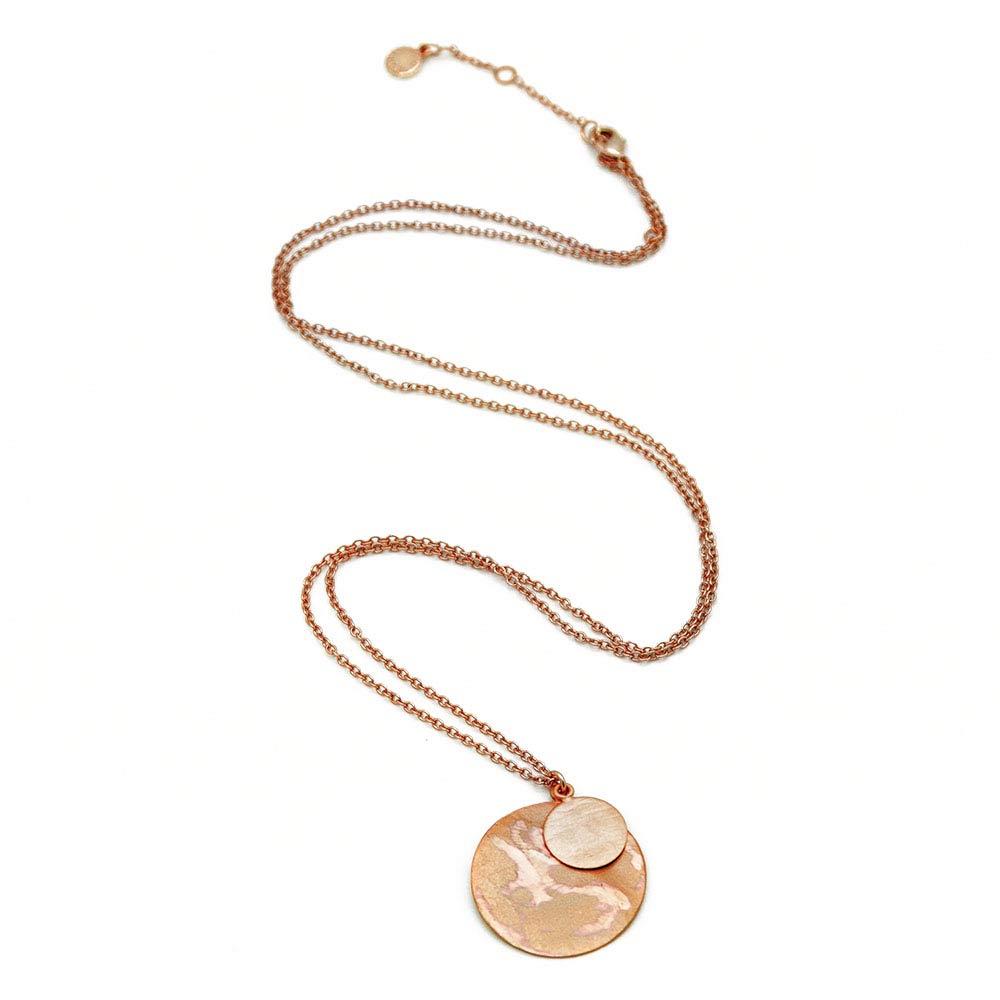 Pura Recycled Kette 02 lang, in Matt-/Glanzoptik