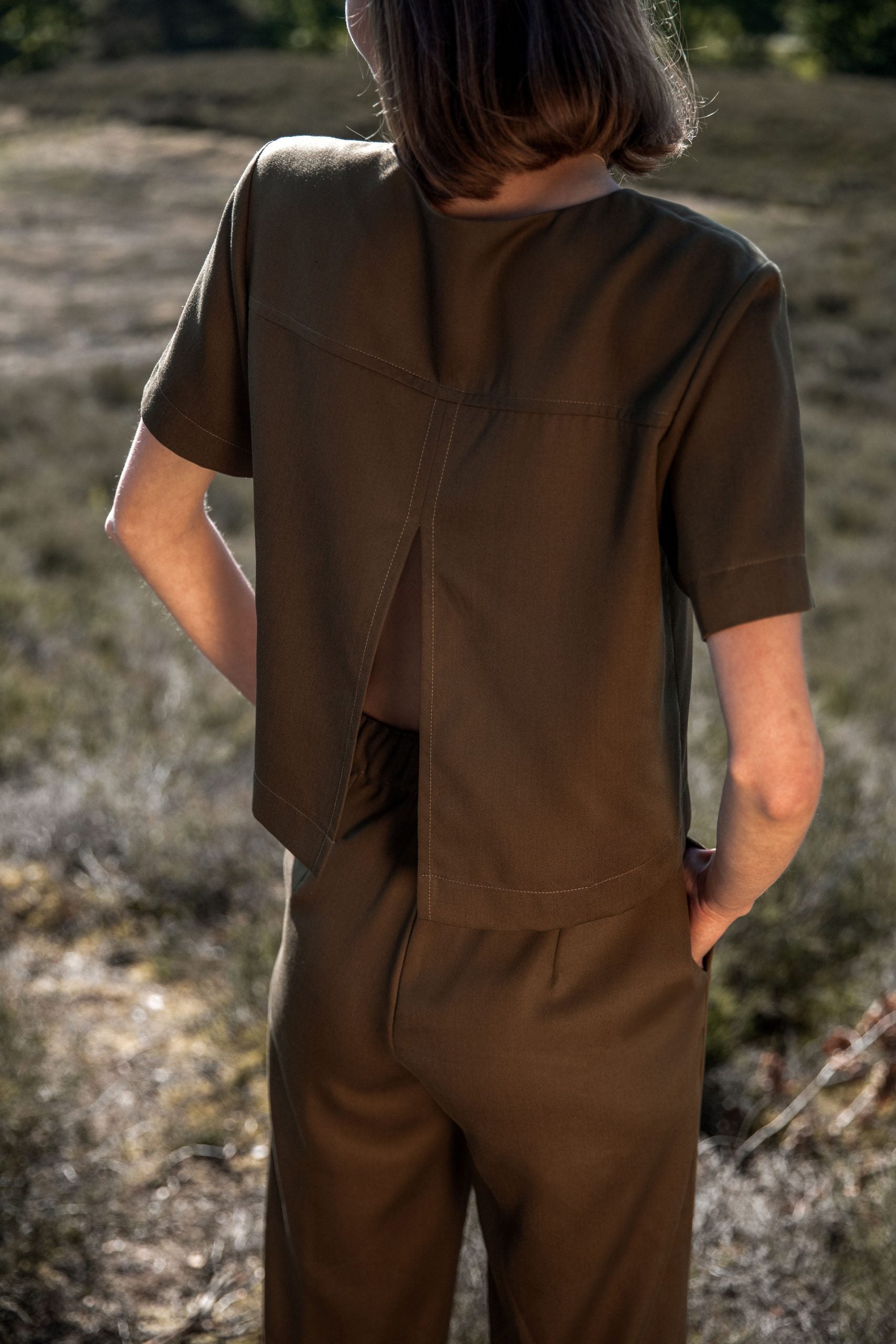 Bluse DAYL.A Umber Grenn VAELU