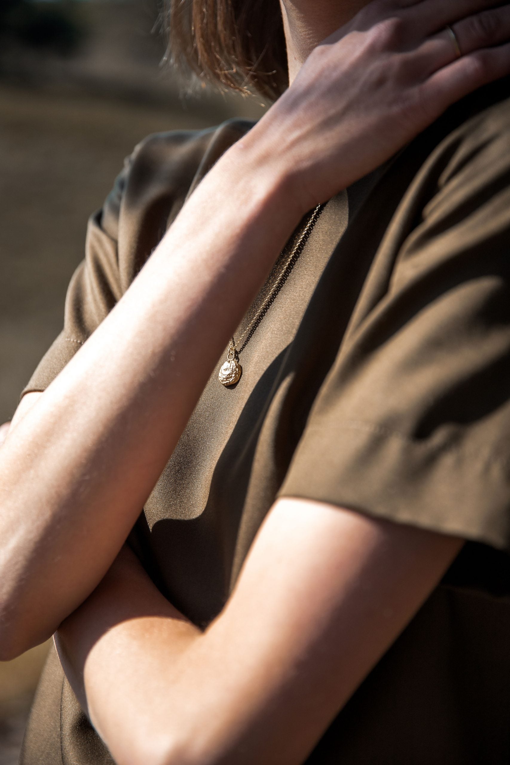 Bluse DAYL.A Umber Grenn VAELU