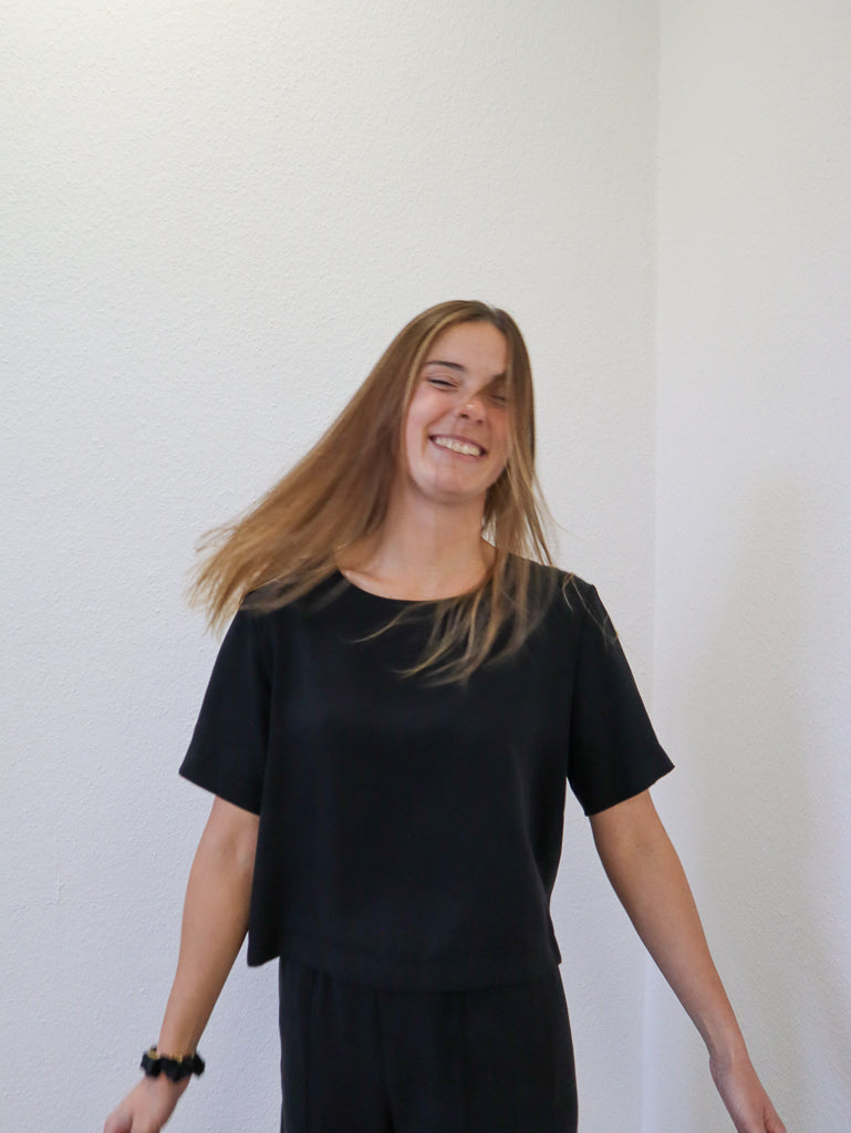 Bluse DAMIL.A Charcoal VAELU