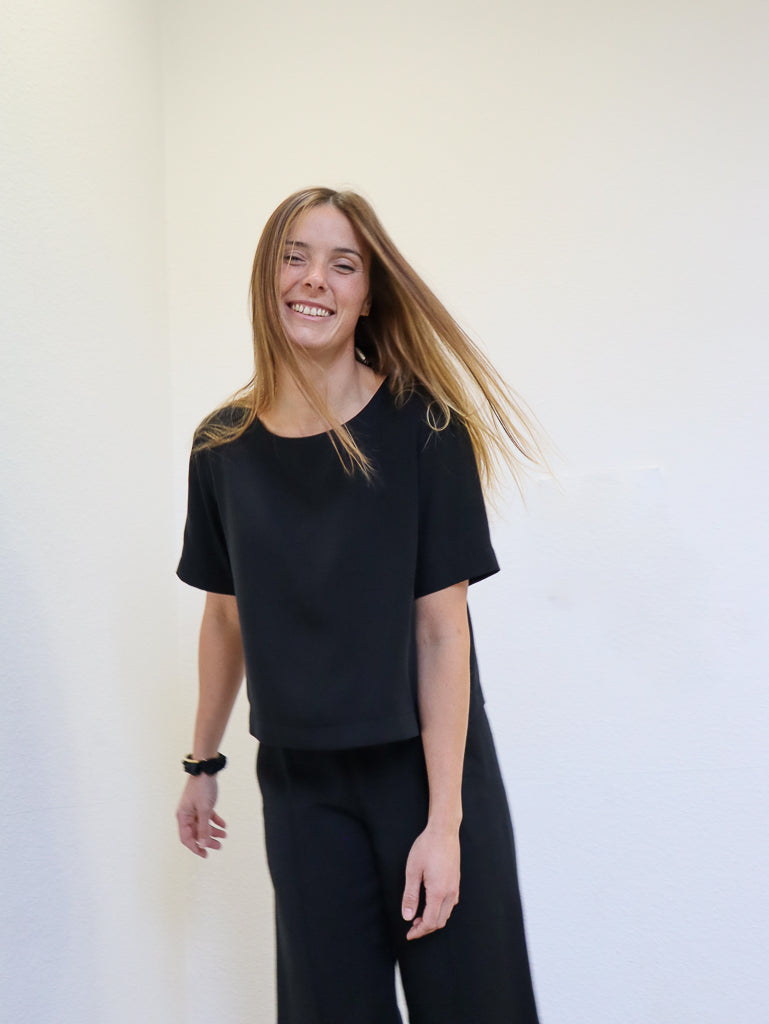 Bluse DAMIL.A Charcoal VAELU