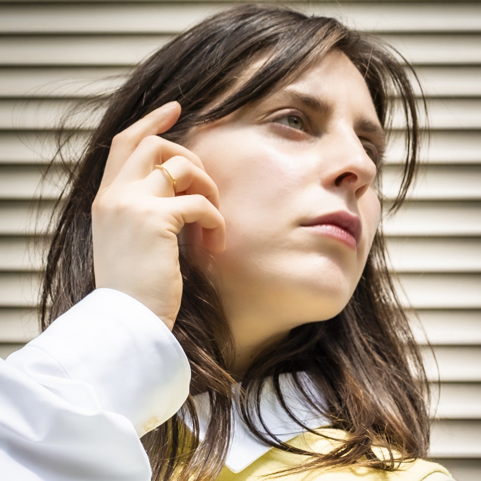 Corners Ring Vierkant Gold Kristin Elm