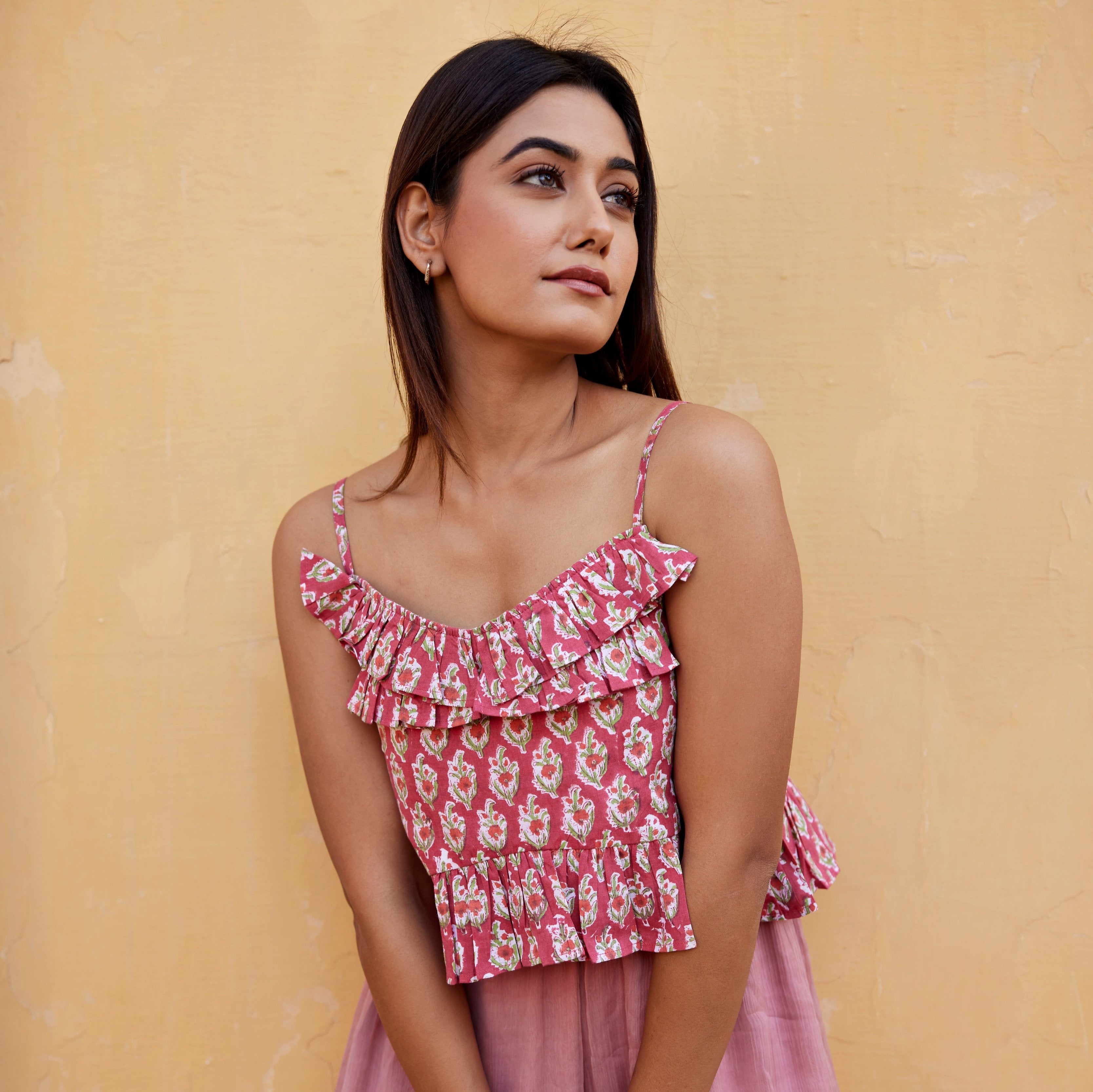 HAYAT Ruffle Top Iimaima