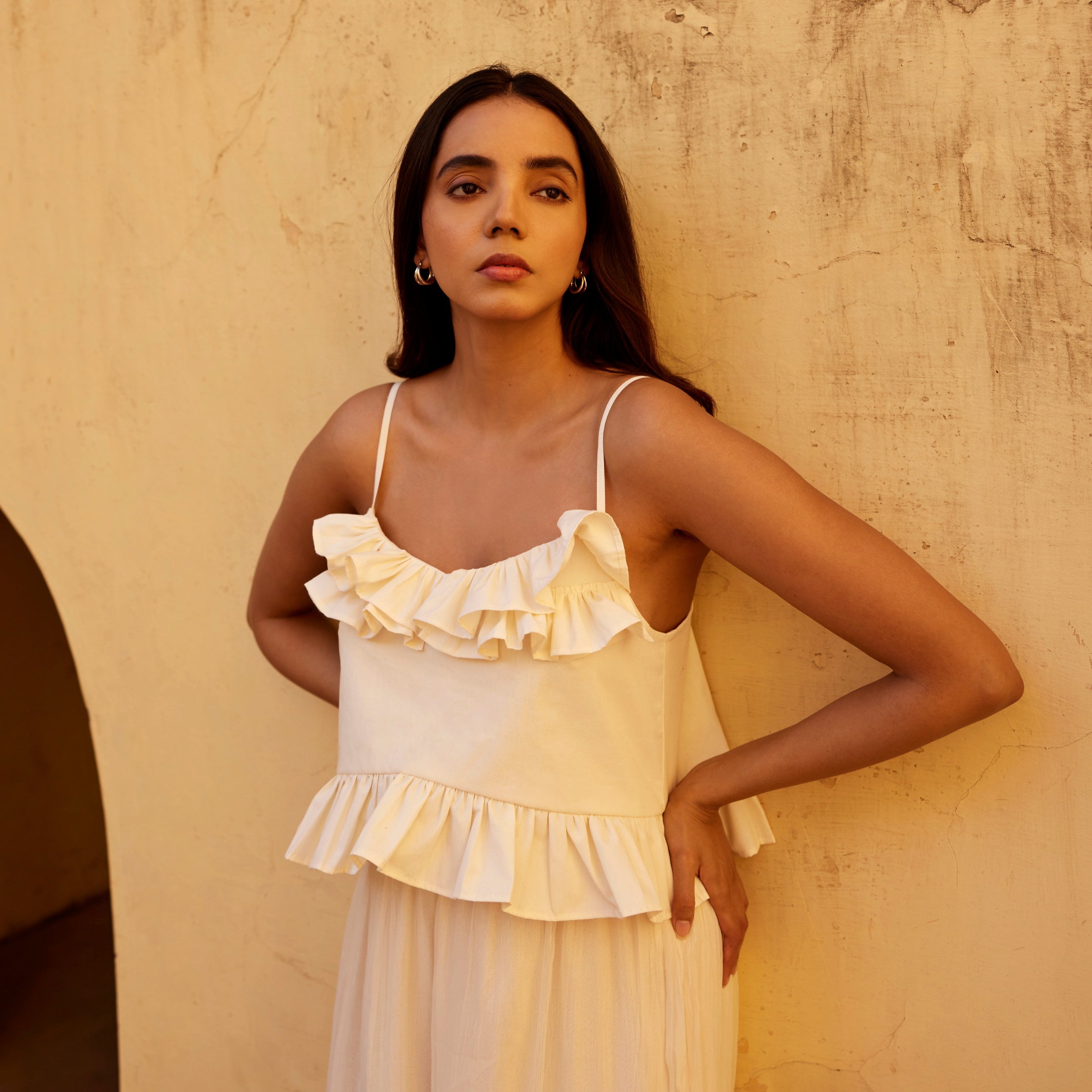 HAYAT Ruffle Top Iimaima