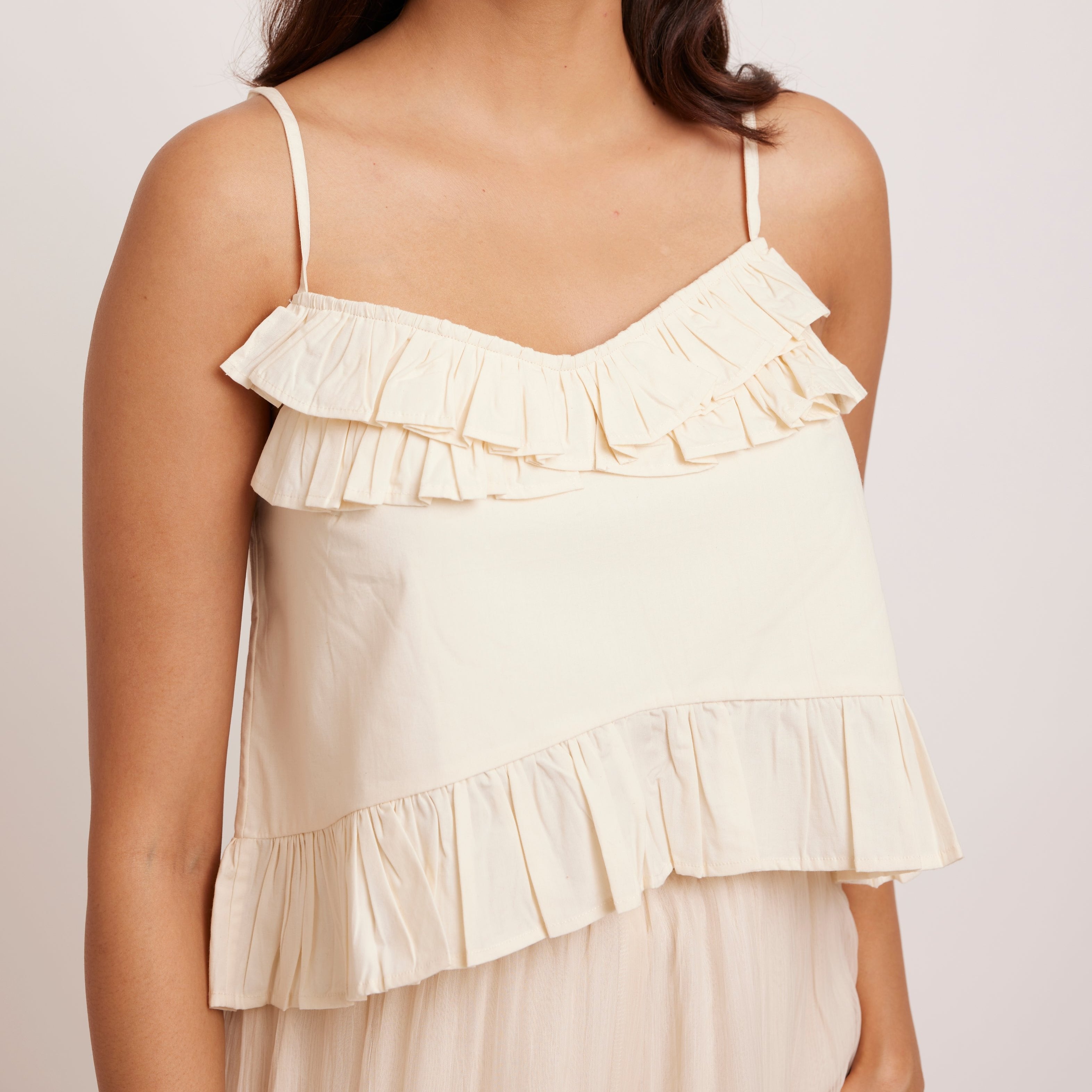 HAYAT Ruffle Top Iimaima