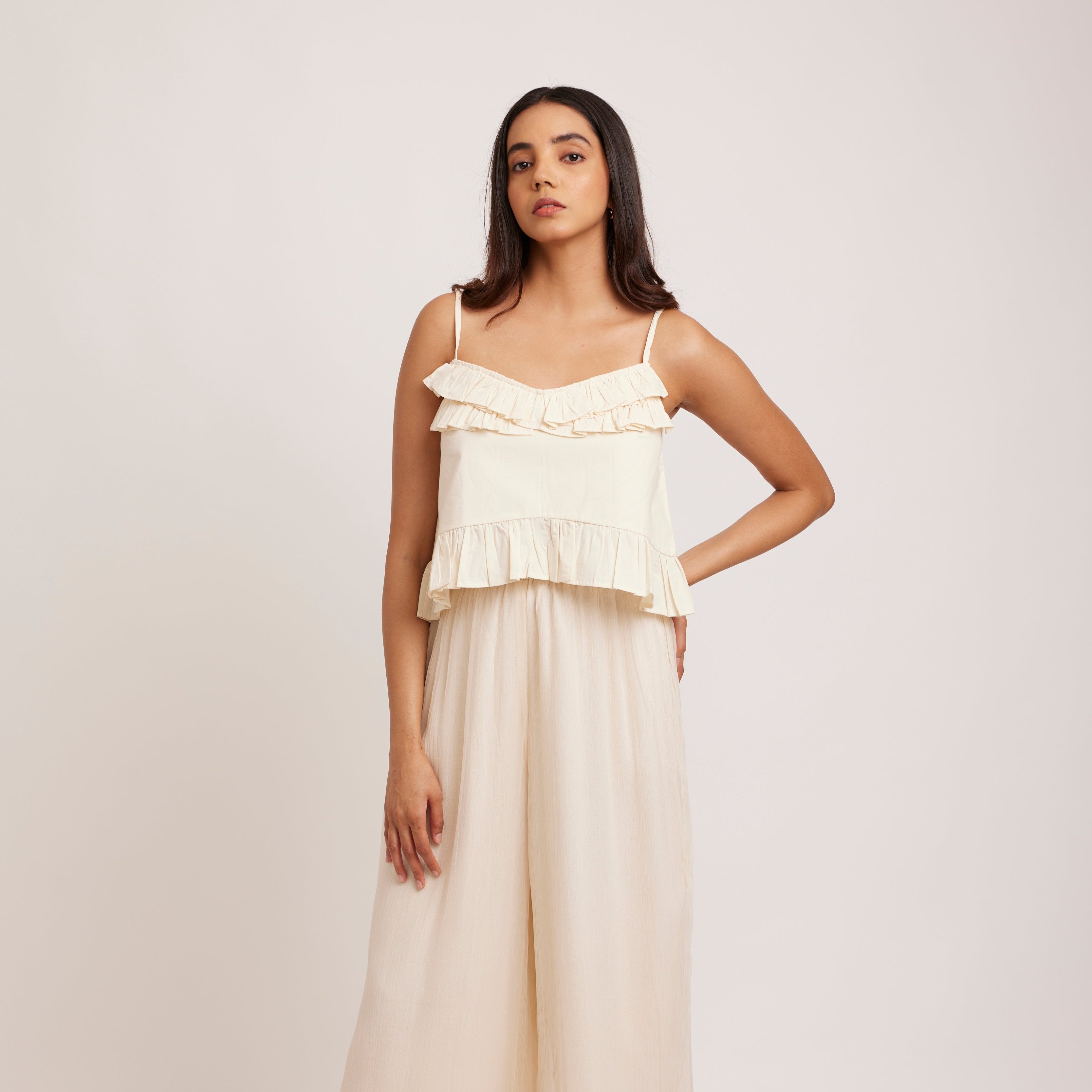 HAYAT Ruffle Top Iimaima