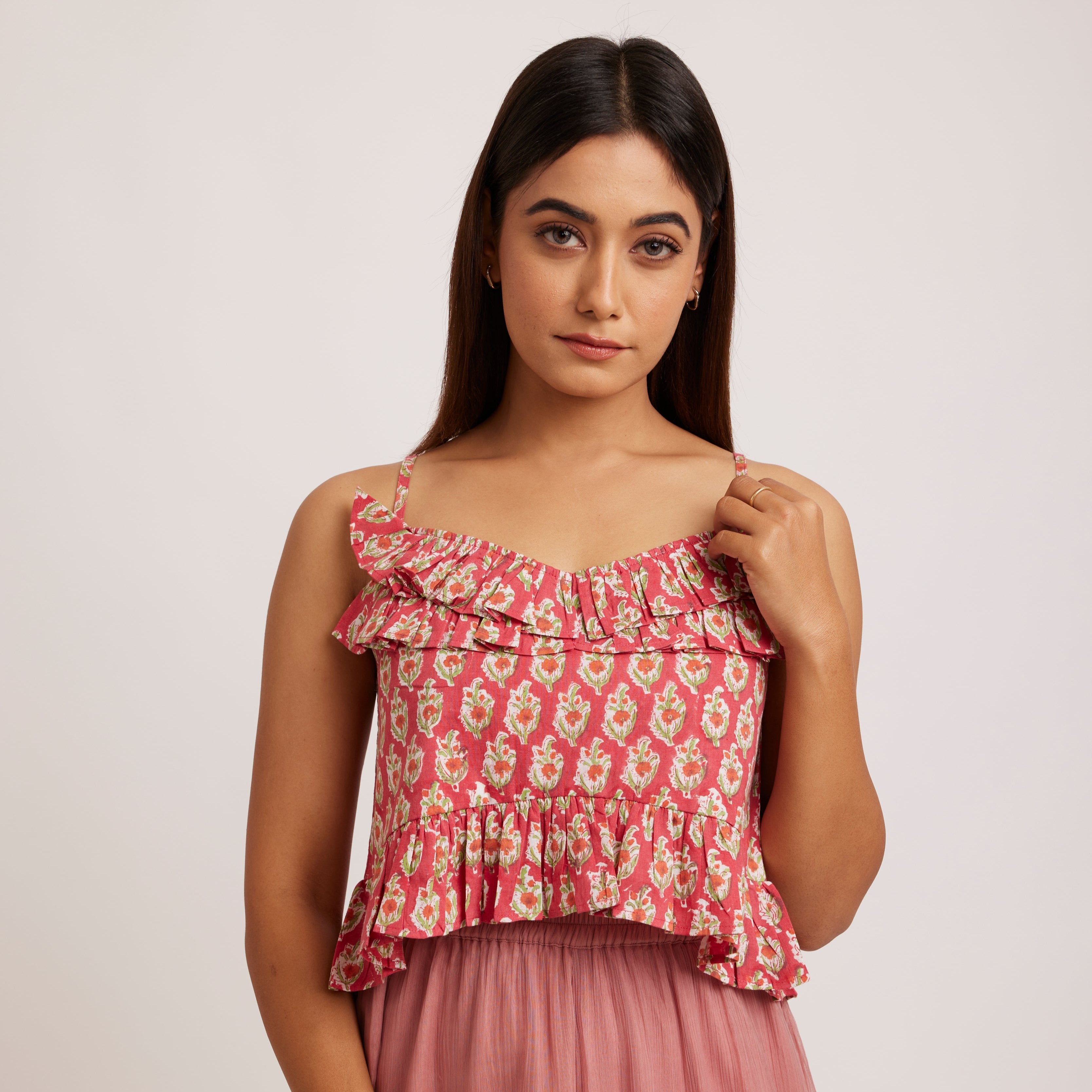 HAYAT Ruffle Top Iimaima
