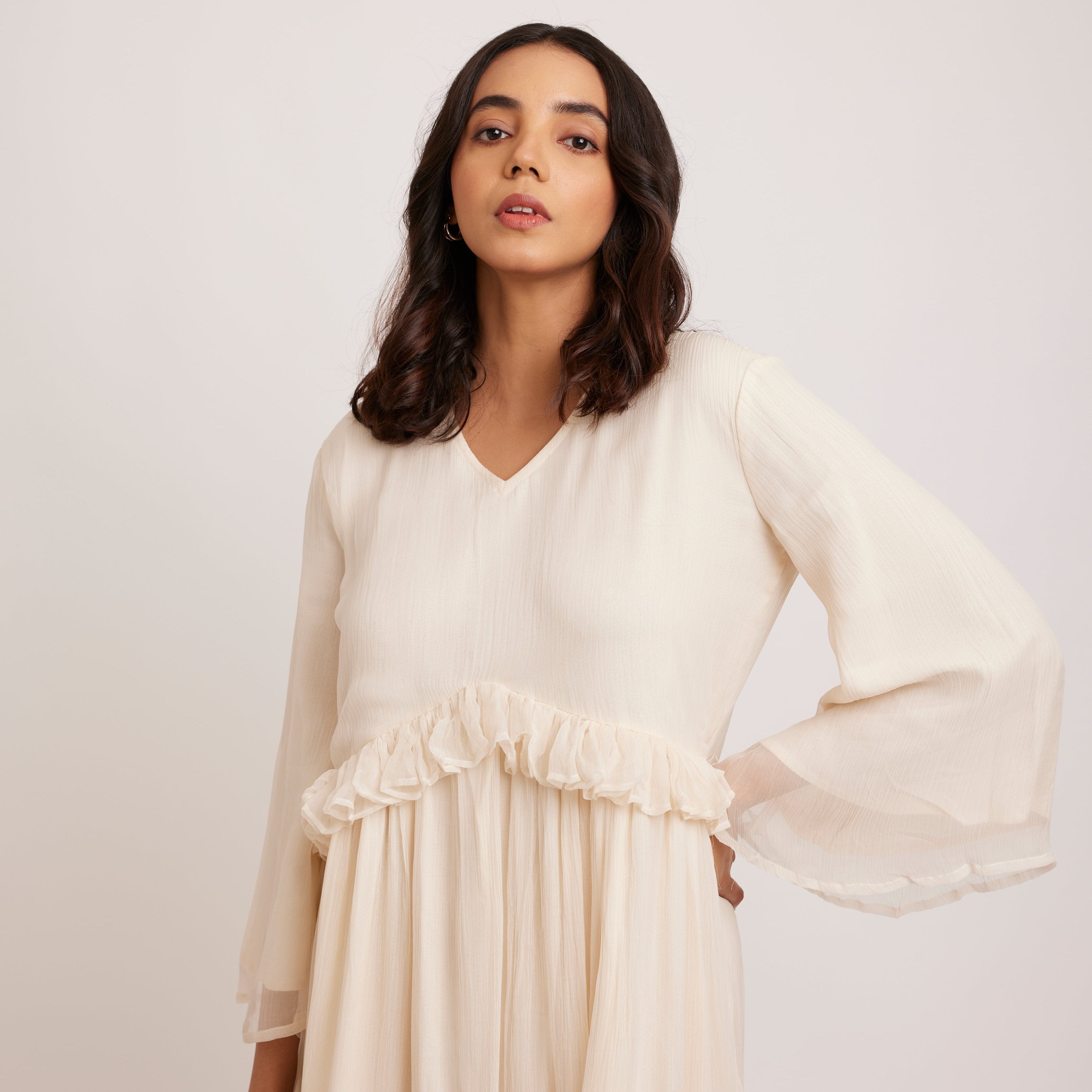 ELYA Chiffonkleid Iimaima