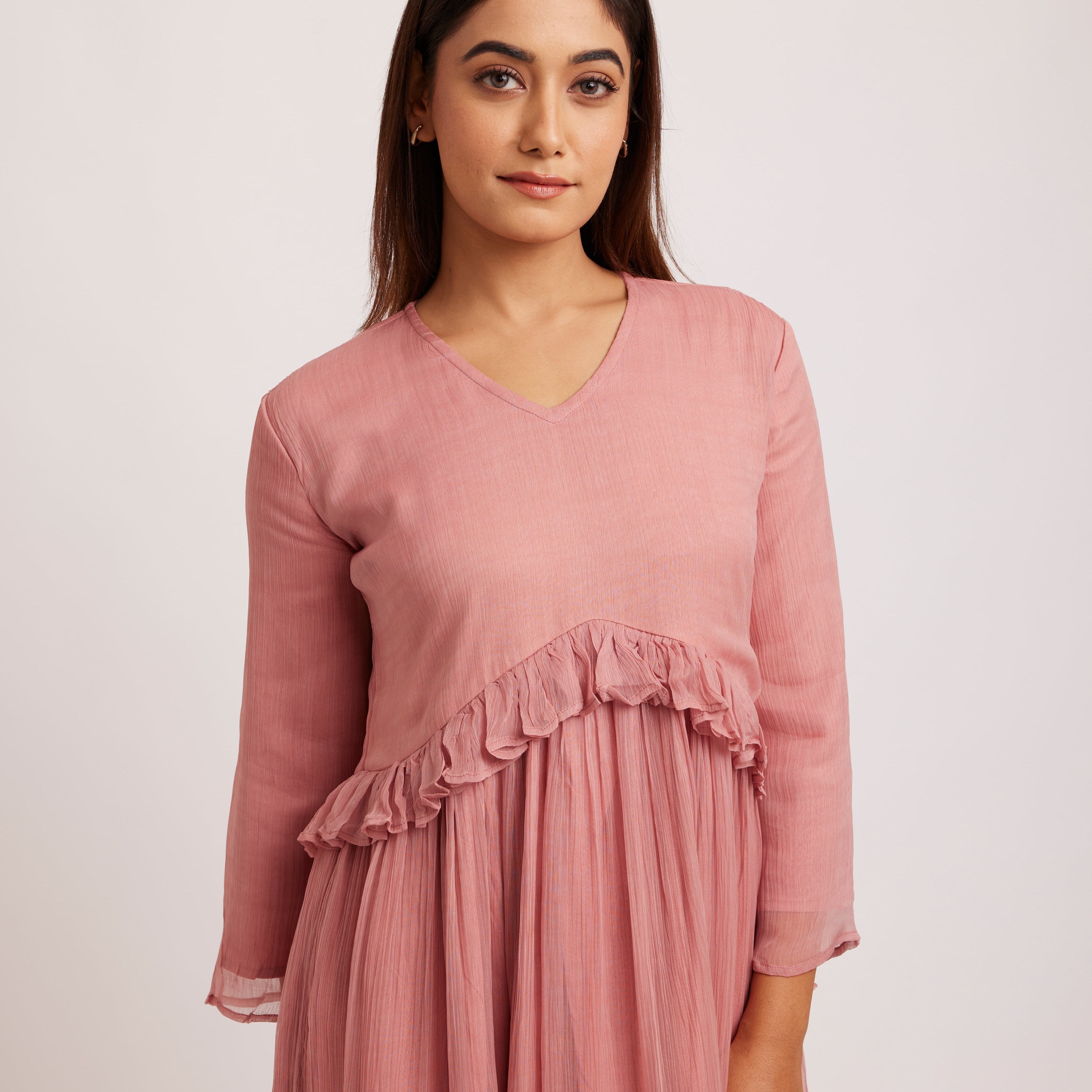 ELYA Chiffonkleid Iimaima