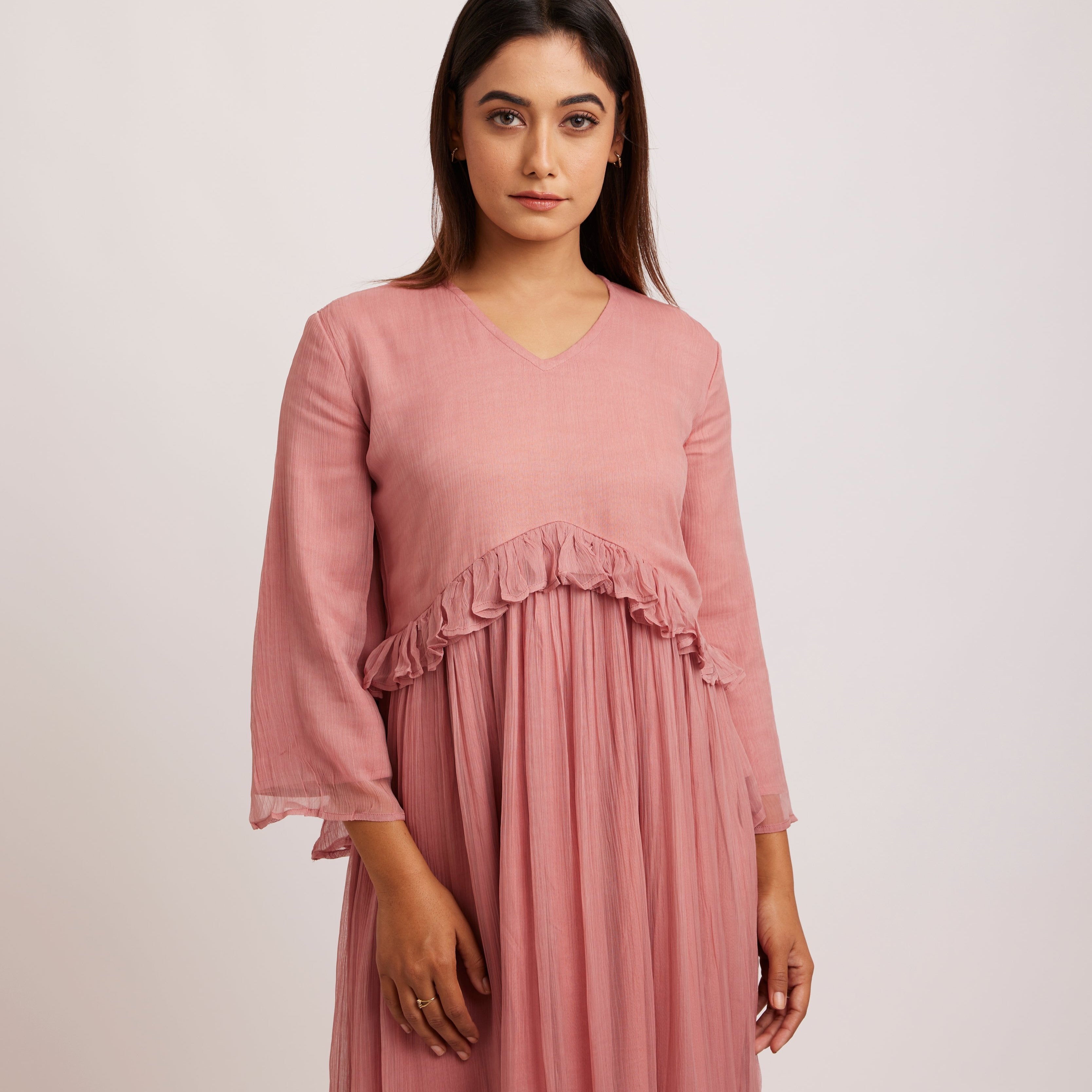 ELYA Chiffonkleid Iimaima