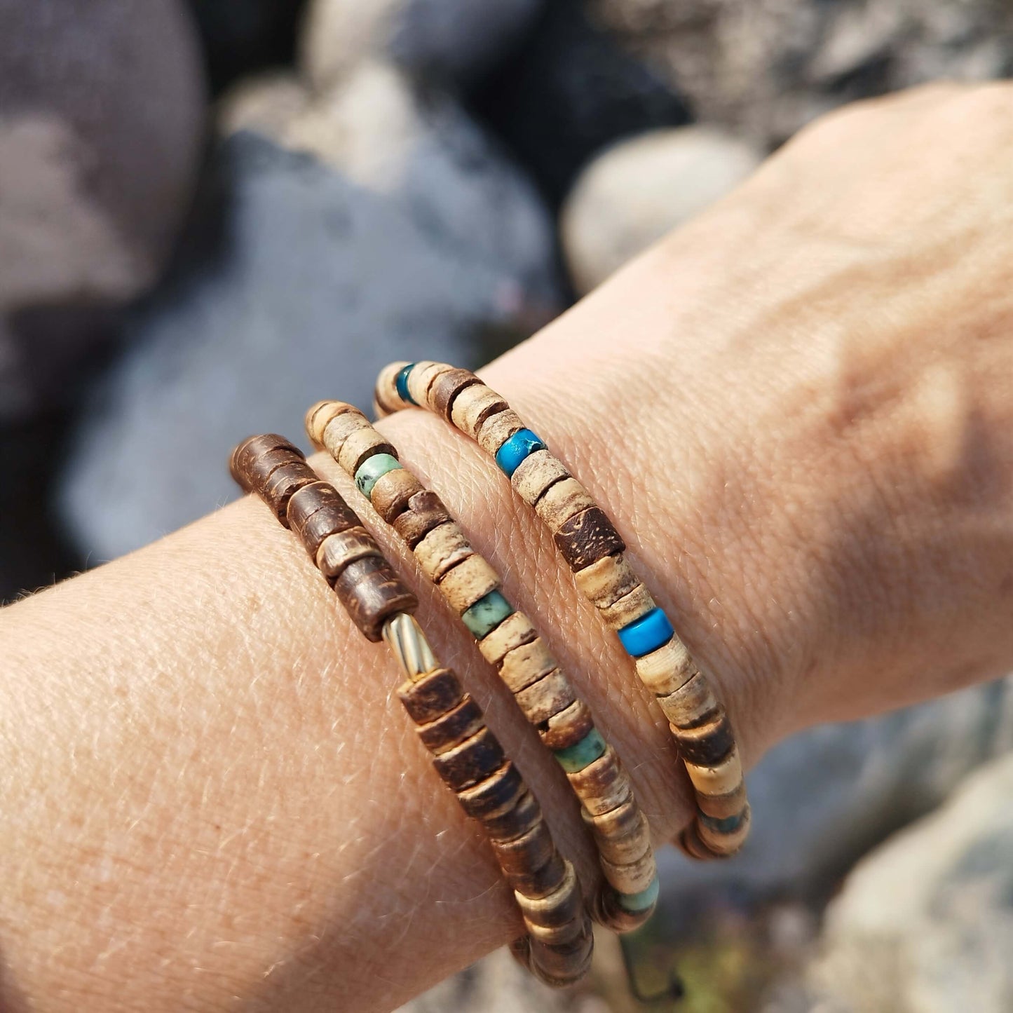 Coco Green Herrenarmband Lumi Cosi