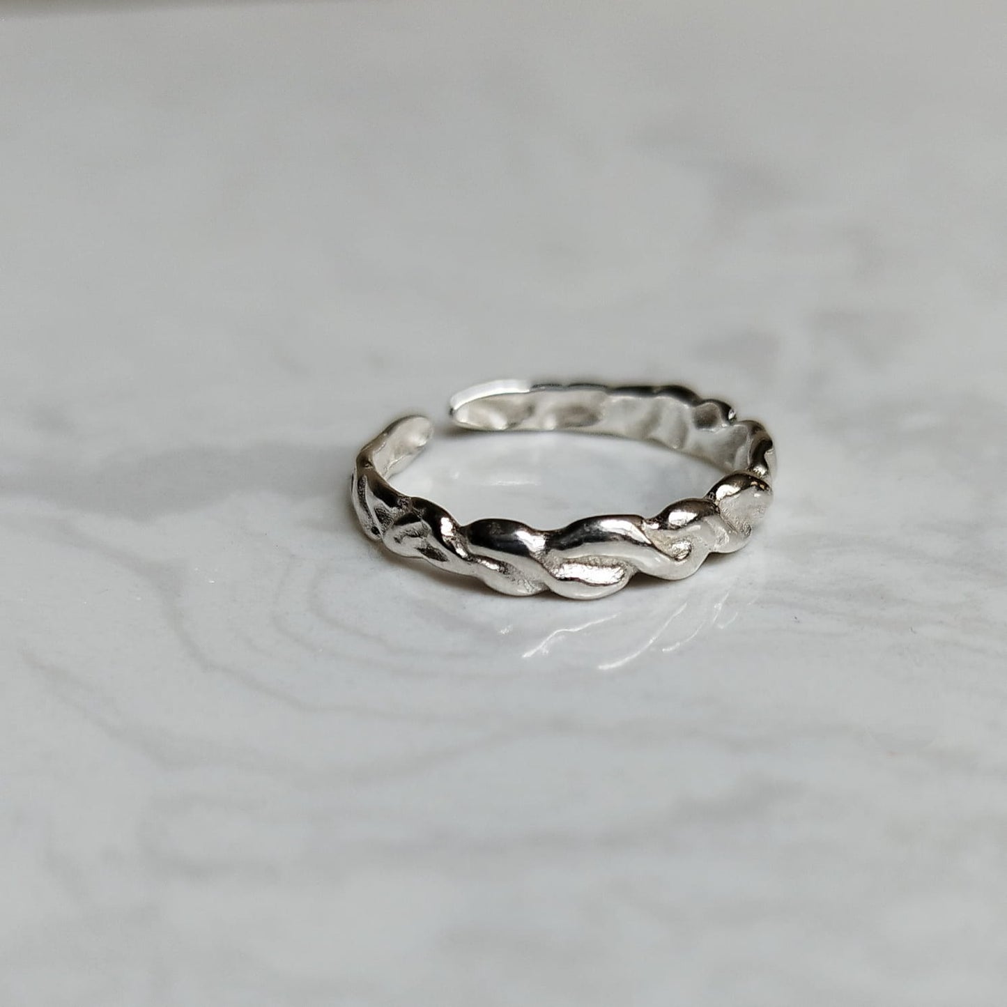 Flow Silver Ring Lumi Cosi