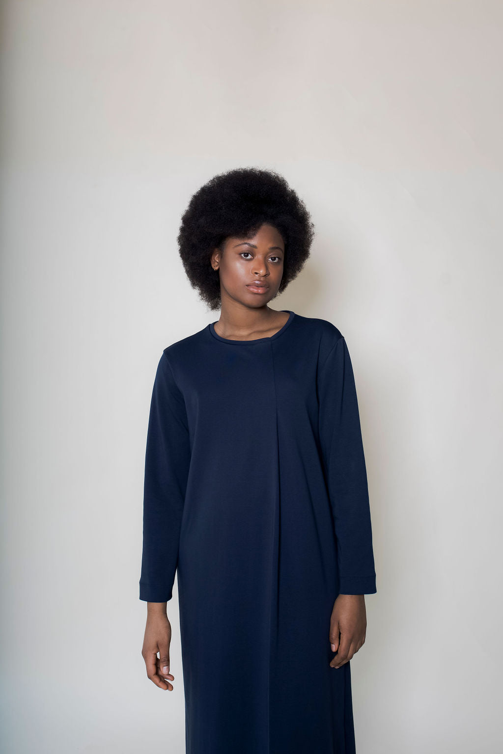 Kleid ISKAY.A Navy Blue VAELU