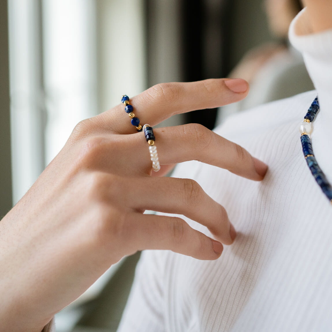 Lapislazuli Ring Lumi Cosi