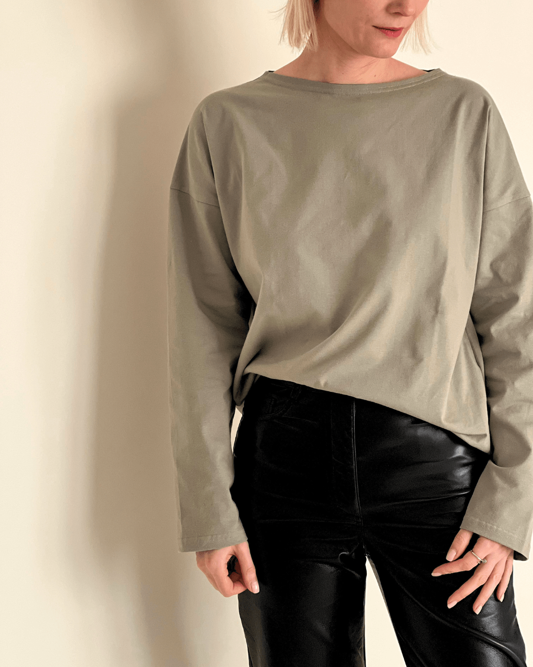 VIVIEN Jersey-Bluse The Aber Studio