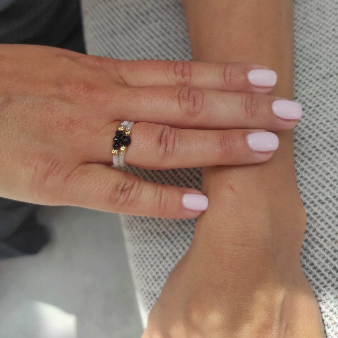 Negro Duo Ring Set Lumi Cosi