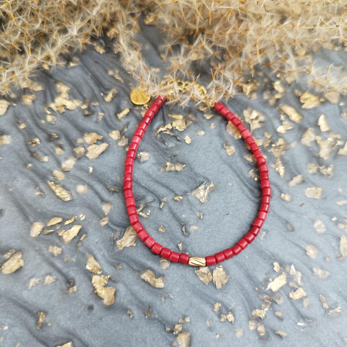 Red Coral Armband Lumi Cosi