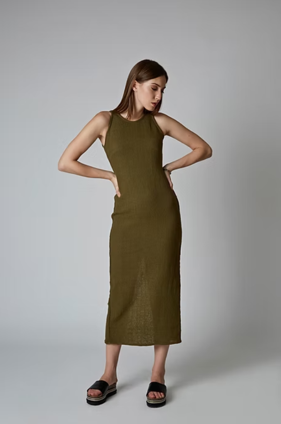 SAMIRA Handgewebtes Kleid Iimaima