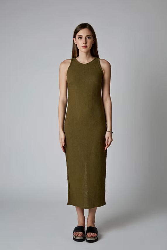 SAMIRA Handgewebtes Kleid Iimaima