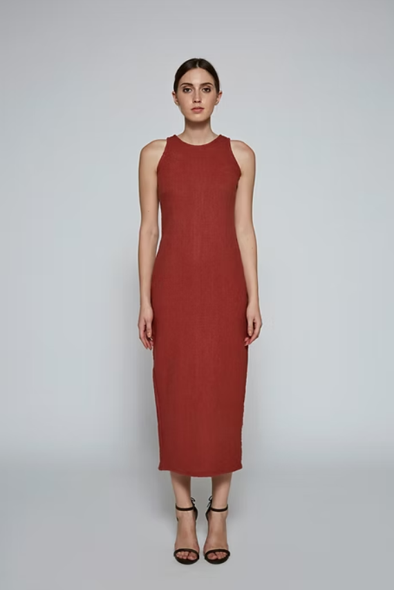 SAMIRA Handgewebtes Kleid Iimaima