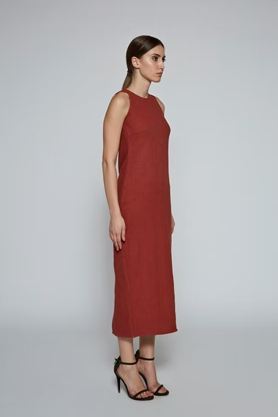 SAMIRA Handgewebtes Kleid Iimaima