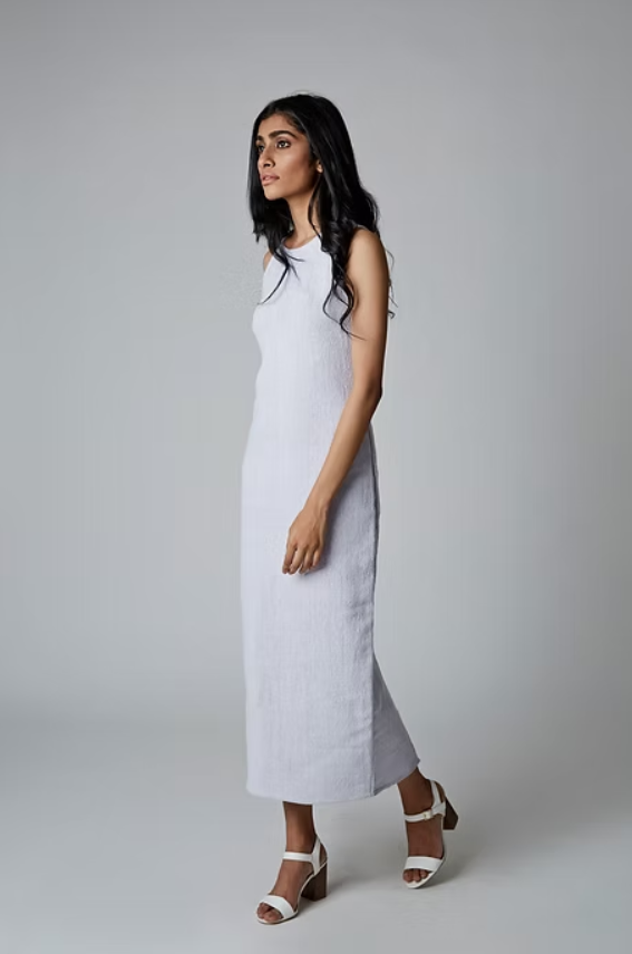 SAMIRA Handgewebtes Kleid Iimaima