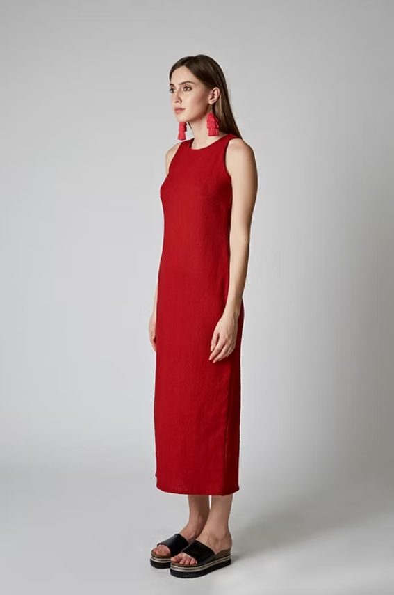 SAMIRA Handgewebtes Kleid Iimaima